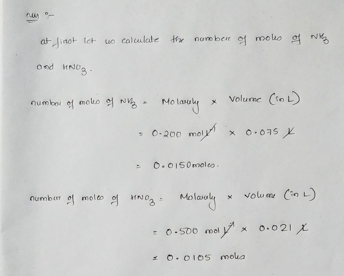 Chemistry homework question answer, step 1, image 1